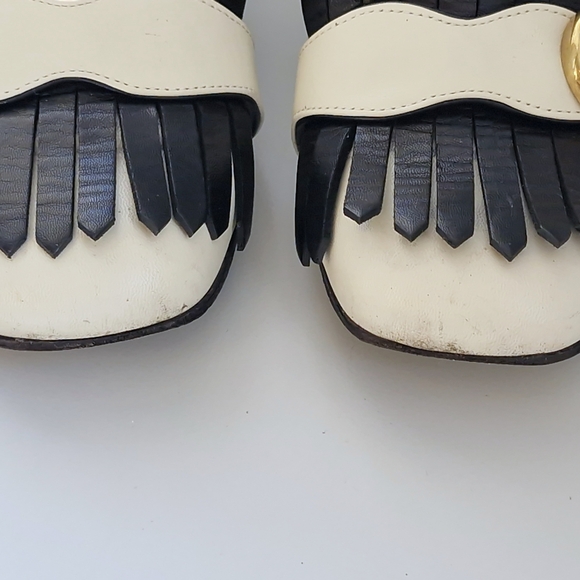 Gucci marmont zebra leather heels - Picture 6 of 8